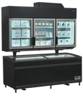 Vitrină de perete refrigerare / congelare Tefcold MTF185B, 545 l