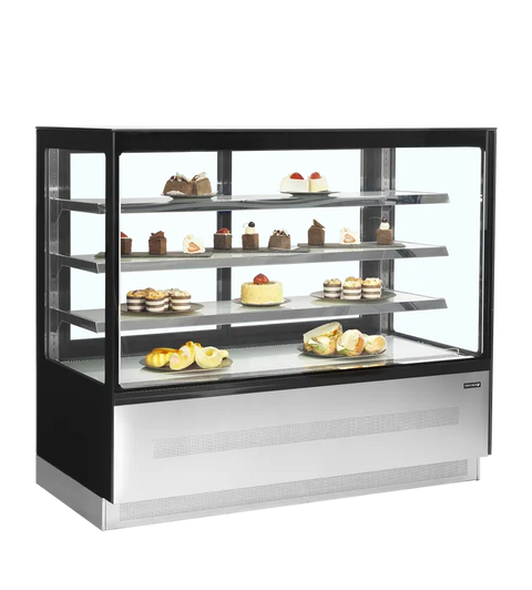 Vitrină frigorifică orizontală (tejghea) Tefcold LPD1503F/BLACK, 400 l