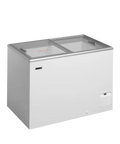 Ladă congelare pentru înghețată cu capace de sticlă Tefcold IDA300-W1, 267 l