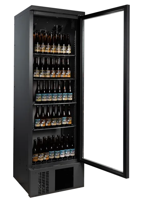 Vitrină frigorifică verticală premium Serrco by Tefcold SGD-300GE, 260 l
