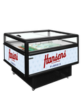 Vitrină frigorifică de impuls refrigerare / congelare Tefcold UHD201 /Black, neagră, 165 l