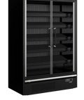Vitrină frigorifică deschisă (multideck) de supermarket Tefcold Galaxy+ GP14FGD Maxi Black, 805 l