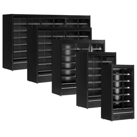 Vitrină frigorifică deschisă (multideck) de supermarket Tefcold MDCB2500HB, 2190 l