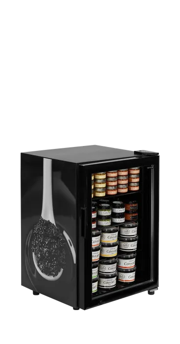 Vitrină frigorifică pentru caviar Tefcold UR90G-SUB ZERO, 81 l