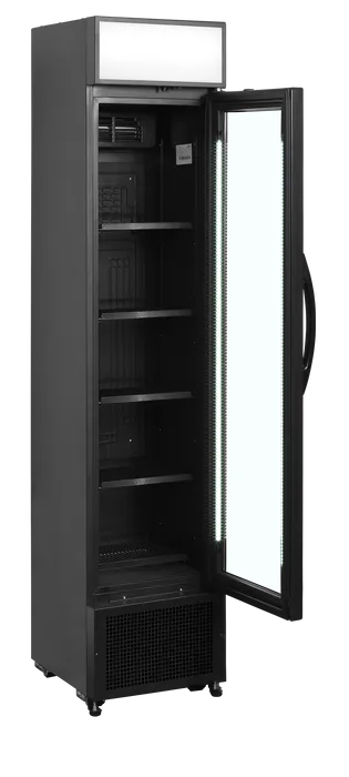 Frigider băuturi Tefcold FSC175H BLACK, 116 l