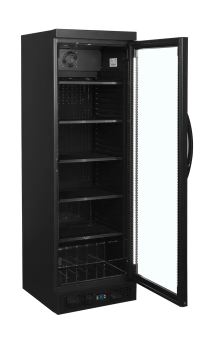 Frigider băuturi Tefcold CEV435 BLACK, negru, 219 l