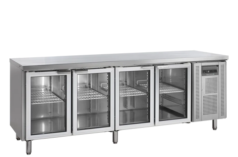 Masă frigorifică GN 1/1 Tefcold CK7410G, 533 l