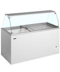 Ladă pentru înghețată la cupă Tefcold IDA500-W1+, 408 l