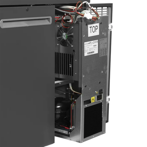Frigider bar orizontal (back bar) premium Serrco by Tefcold SCL-2MU+, 124 l