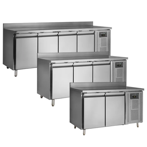Masă frigorifică GN 1/1 Tefcold CK7410X1SP, 393 l