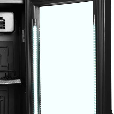 Frigider băuturi Tefcold FSC175H BLACK, 116 l