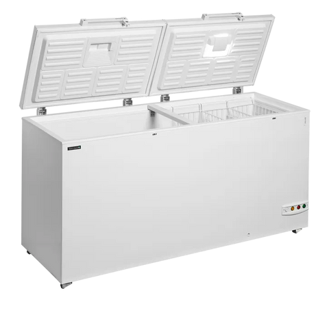 Ladă congelare cu capace pline Tefcold FR606 SL, 524 l