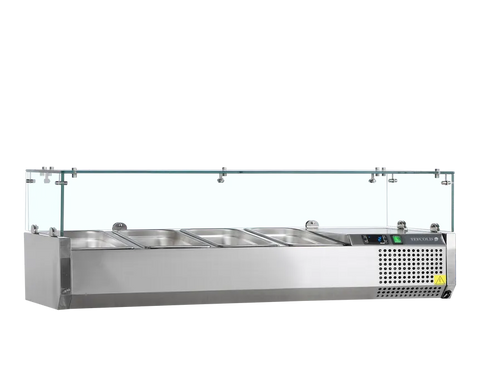 Vitrină frigorifică de ingrediente GN 1/3 Tefcold VK38-120, 40 l