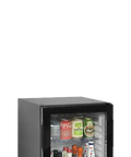 Minibar cu ușă de sticlă Tefcold TM35GC, 24 l