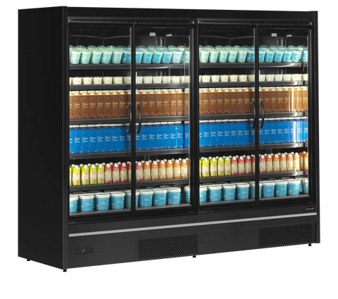 Vitrină frigorifică deschisă (multideck) de supermarket Tefcold MDCA2500HB, 1480 l