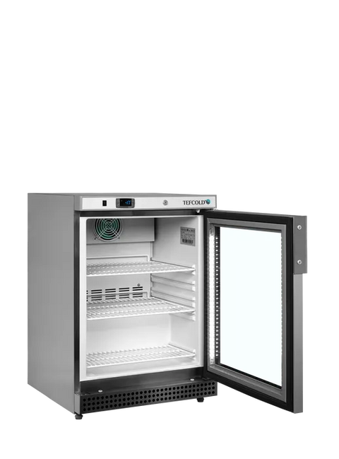 Vitrină congelare verticală Tefcold UF200VSG, 120 l