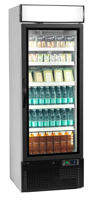 Vitrină frigorifică verticală Tefcold NC2500G, 412 l