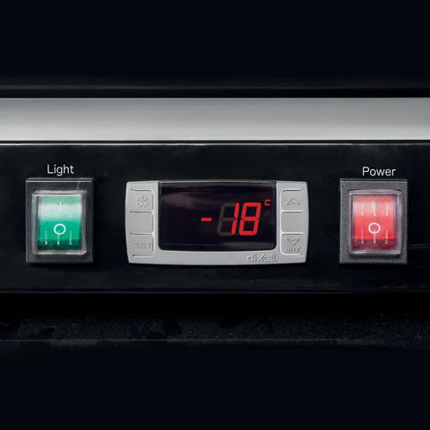 Vitrină congelare verticală Tefcold LGF7500B, 1436 l