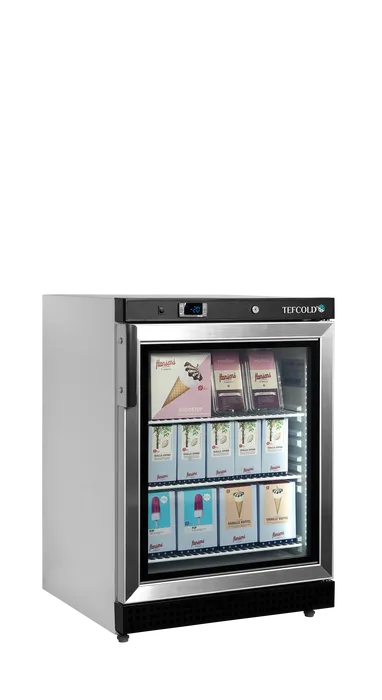 Vitrină congelare verticală Tefcold UF200VG, 120 l