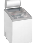 Ladă congelare pentru înghețată cu capace de sticlă Tefcold IDC152C-W1, 110 l