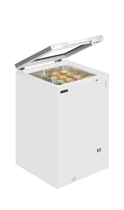 Ladă congelare pentru înghețată cu capace de sticlă Tefcold ST160, 105 l