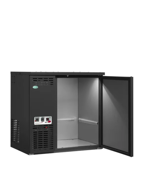 Frigider pentru butoaie de bere (KEG) premium Serrco by Tefcold SFK-4EL+, agregat pe stânga, 198 l