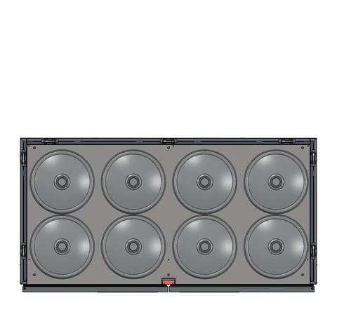 Frigider pentru butoaie de bere (KEG) premium Serrco by Tefcold SKB-8, 1539 l