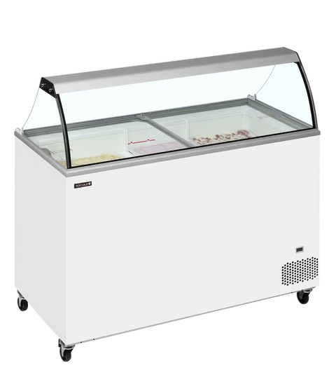 Ladă pentru înghețată la cupă Tefcold IC402SC-SO, 350 l