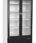 Vitrină frigorifică verticală cu 2 uși și panou luminos Tefcold FSC1000H, 524 l