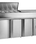 Masă frigorifică pentru sandviciuri GN 1/1 Tefcold SS7300, 407 l