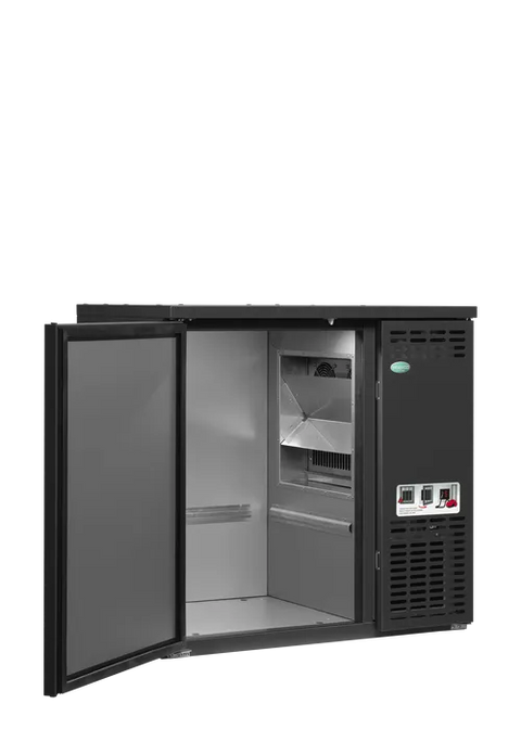 Frigider pentru butoaie de bere (KEG) premium Serrco by Tefcold SFK-4E+, agregat pe dreapta, 198 l