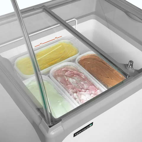 Ladă pentru înghețată la cupă Tefcold NIC202SC-SO, 138 l