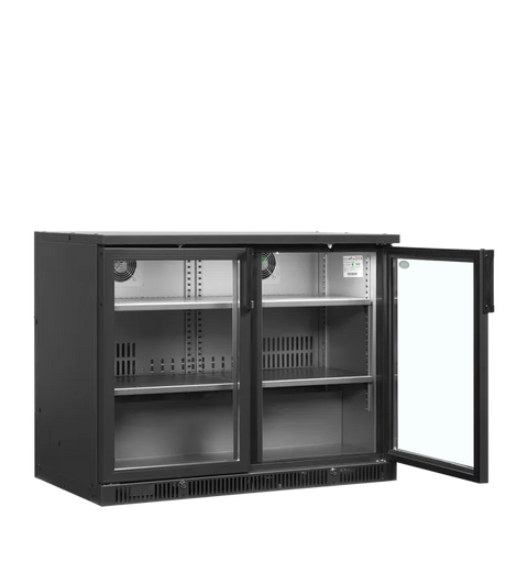 Frigider bar orizontal (back bar) premium Serrco by Tefcold SGD-240GE, 260 l