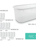 Ladă pentru înghețată la cupă Tefcold NIC202SC-SO, 138 l