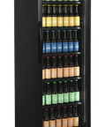 Frigider băuturi Tefcold CEV435 BLACK, negru, 219 l