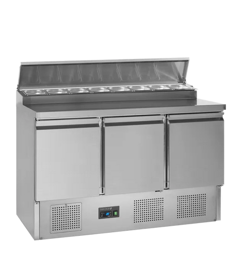 Masă frigorifică pentru sandviciuri GN 1/1 Tefcold SS1435, 320 l