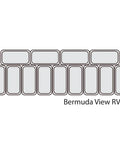 Vitrină ventilată de înghețată la cupă ISA BERMUDA VIEW RV13, 325 l