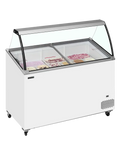 Ladă pentru înghețată la cupă Tefcold IC402SCE-SO, 310 l
