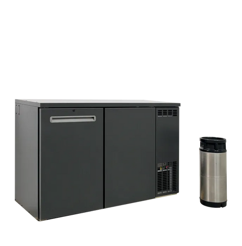 Frigider pentru butoaie de bere (KEG) premium Serrco by Tefcold SFK-8E+, agregat pe dreapta, 367 l