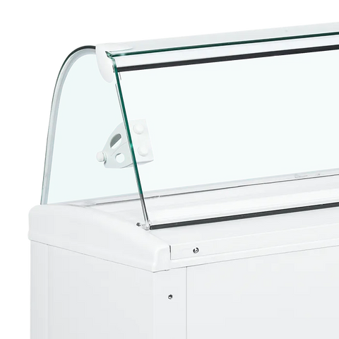 Vitrină ventilată de înghețată la cupă ISA FIJI 4, 824 × 630 mm