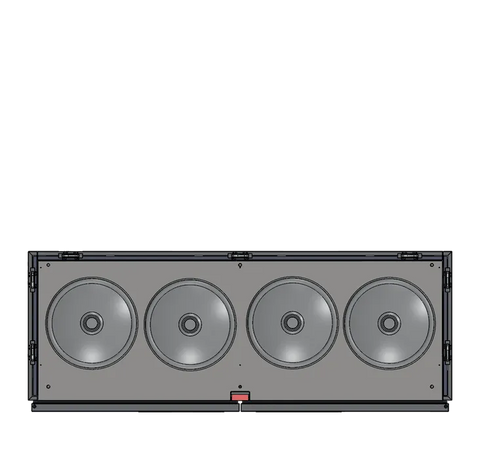 Frigider pentru butoaie de bere (KEG) premium Serrco by Tefcold SKB-4.1, 1072 l