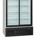 Vitrină frigorifică verticală cu 2 uși și panou luminos Tefcold FSC1950S, 710 l