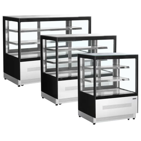 Vitrină frigorifică orizontală (tejghea) Tefcold LPD1500F/BLACK, 244 l