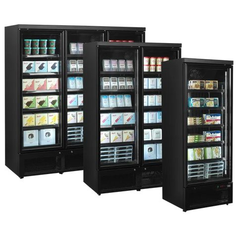 Vitrină congelare verticală Tefcold Atom Maxi F2DBB, 702 l