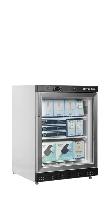 Vitrină congelare verticală Tefcold UF200G, 120 l
