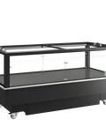 Vitrină frigorifică de impuls refrigerare / congelare Tefcold EIB-D1020-B1, neagră, 427 l