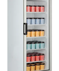 Vitrină congelare verticală Tefcold UFFS371G, 270 l