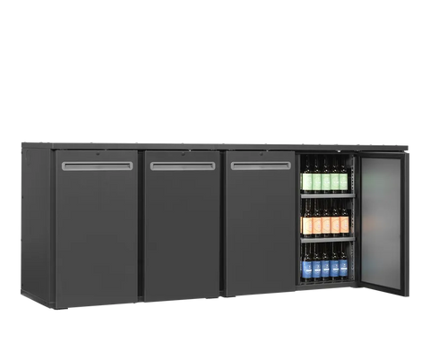 Frigider bar orizontal (back bar) premium Serrco by Tefcold SCL-2222MU+, 574 l