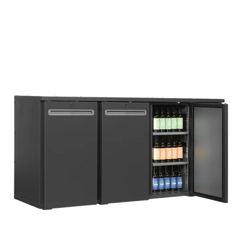 Frigider bar orizontal (back bar) premium Serrco by Tefcold SCL-222MU+, 422 l