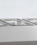 Vitrină frigorifică de ingrediente GN 1/4 Tefcold VK33-180, 55 l